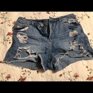 Blue Jean Shorts